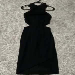 Cut out sides mini dress worn once